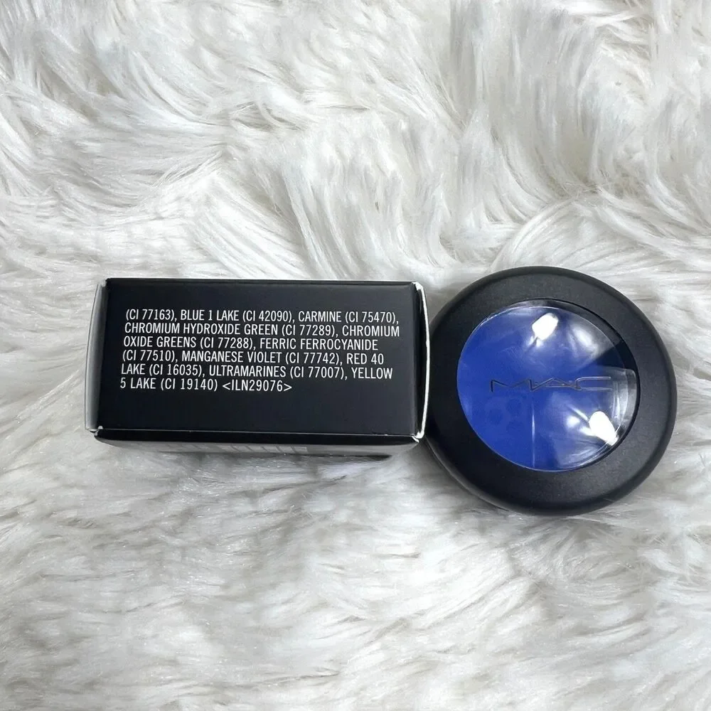 MAC Atlantic Blue Matte Eye Shadow Single Cobalt Blue 0.05oz 1.5g NIB